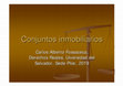 Research paper thumbnail of Conjuntos inmobiliarios