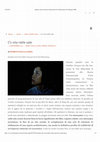 Research paper thumbnail of C'è vita nelle sale. Dieci anni di "Goodbye Dragon Inn" di Tsai Ming-liang