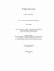 Research paper thumbnail of The Impact of a Transformative Intercultural Experience on Returned Peace Corps Volunteer Teachers' Instructional Practices
