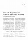 Research paper thumbnail of Chile: Early Attempts to Develop Access and Benefi t-Sharing Regulations