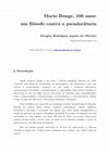 Research paper thumbnail of Mario Bunge, 100 anos: um filósofo contra a pseudociência