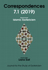 Research paper thumbnail of Islamic Esotericism, special issue, ed. Liana Saif Correspondences, vol. 7, no. 1 (2019)