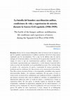 Research paper thumbnail of La batalla del hambre: movilización militar, condiciones de vida y experiencias de miseria durante la Guerra Civil española (1936-1939)