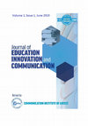 Research paper thumbnail of Vol. 1, Issue 1, June 2019 Journal of Education, Innovation, and Communication (JEICOM)