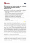 Research paper thumbnail of Reported Direct and Indirect Contact with Dromedary Camels among Laboratory-Confirmed MERS-CoV Cases