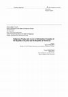 Research paper thumbnail of Indigenous Peoples and Access to Information (Examples of  the Republic of Karelia and the Republic of Mordovia)