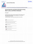 Research paper thumbnail of Sexual Identities and Racial Attitudes among Black, Latinx, and White Individuals