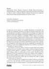 Research paper thumbnail of Reseña. Freidenberg, Flavia, Mariana Caminotti, Betilde Muñoz-Pogossian y Tomáš Došek (eds.), Mujeres en la política. Experiencias nacionales y subnacionales en América Latina. Ciudad de México: Instituto Electoral de la Ciudad de México, 2018