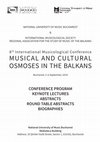 Research paper thumbnail of Chanting the Jews in Romanian Byzantine Chant Books:  Socio-Political Conditioning during the 19th and 20th Century