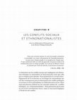 Research paper thumbnail of Les conflits sociaux et ethnonationalistes