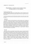 Research paper thumbnail of MARGINALIDAD VERSUS EXCLUSION SOCIAL EN AMERICA LATINA UN DEBATE POLITICO NO SOLO SEMANTICO 20191002 80371 1vnxetd