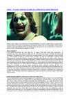 Research paper thumbnail of Joker - Il vuoto cosmico di idee tra ruffianerie e serie televisive