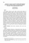 Research paper thumbnail of MANİSA'YA GELEN YABANCI TURİSTLERİN HİZMET KALİTESİ VE MEMNUNİYET ALGILARI İLE TEKRAR ZİYARET NİYETLERİNİN BELİRLENMESİ