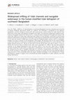 Research paper thumbnail of Widespread infilling of tidal channels and navigable waterways in the human-modified tidal deltaplain of southwest Bangladesh