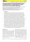 Research paper thumbnail of Terrace formation in the upper Bengal basin since the Middle Pleistocene: Brahmaputra fan delta construction during multiple highstands