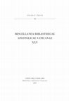 Research paper thumbnail of M. A. Bilotta , L’esemplare franco-meridionale del Catholicon di Giovanni Balbi, Vat. lat.  1472: una nuova ipotesi attributiva del suo apparato illustrativo, in MISCELLANEA BIBLIOTHECAE APOSTOLICAE VATICANAE XXV (2019), pp. 7-32