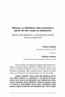 Research paper thumbnail of Adorno e a dialética: uma conversa a partir de "Dar corpo ao impossível" [c/ Vladimir Safatle]