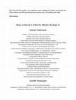 Research paper thumbnail of Books Authored or Edited by Mila Rechcigl