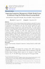 Research paper thumbnail of Improving Competency Management of Public Health Center In Indonesia Using The Problem Based Learning Model