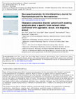 Research paper thumbnail of Obsessive-compulsive disorder patients with washing symptoms show a specific brain network when confronted with aggressive, sexual, and disgusting stimuli