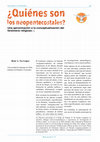 Research paper thumbnail of ¿Quiénes son los neopentecostales? Una aproximación a la conceptualización del fenómeno religioso