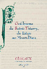 Research paper thumbnail of Between Patristic Authority and Innovation: William of St Thierry's Use of Augustine for his View on Sensus Amoris , Cîteaux 2018