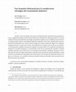 Research paper thumbnail of Una Semántica Relacional para la consideración estratégica del razonamiento deductivo