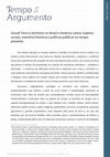 Research paper thumbnail of Apresentação e Coordenação do Dossiê "Terra e território no Brasil e América Latina: Sujeitos sociais, memória histórica e políticas públicas no tempo presente"