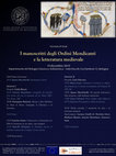 Research paper thumbnail of I manoscritti degli Ordini Mendicanti e la letteratura medievale (Biflow&Unibo 2019)