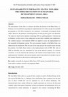 Research paper thumbnail of Sustainability in the Baltic States: Towards the implementation of sustainable development goals (SDG)