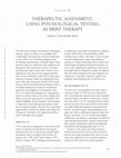 Research paper thumbnail of Testing and Assessment in Clinical and Counseling Psychology