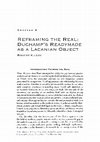 Research paper thumbnail of Re-Framing the Real: Duchamp’s Readymade as a Lacanian Object