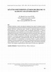 Research paper thumbnail of KÜLTÜR ENDÜSTRİSİNİN GÜNDEM BELİRLEME VE KAMUOYU OLUŞTURMA İŞLEVİ