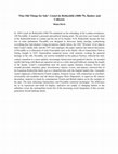 Research paper thumbnail of 'Fine Old Things for Sale': Lionel de Rothschild (1808-79), Banker and Collector. Conference presentation: Goldsmiths and Bankers as Collectors October 2019 The Goldsmiths' Company, Waddesdon, The National Trust