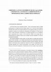 Research paper thumbnail of Comentario a la STS de 22 noviembre de 2004 (Ref. iustel: §234086). A propósito de la actividad de la Administración en la reparación del daño al dominio público hidráulico