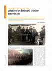 Research paper thumbnail of Yapı Kredi Kültür Sanat - Atatürk'ün İstanbul Günleri - Toplumsal Tarih (Kasım, 2019)