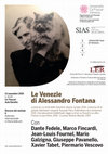 Research paper thumbnail of Le Venezie di Alessandro Fontana