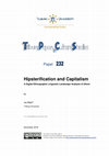 Research paper thumbnail of Hipsterification and Capitalism A Digital Ethnographic Linguistic Landscape Analysis of Ghent