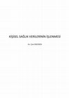 Research paper thumbnail of KİŞİSEL SAĞLIK VERİLERİNİN İŞLENMESİ