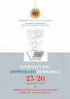 Research paper thumbnail of Dipartimento di Studi Umanistici Dottorato in Studi Letterari, Linguistici e Storici GIORNATE DEL DOTTORATO DI RICERCA 25/26 N OV E M B R E 2 0 1 9 • Biblioteca del Dipartimento di Studi Umanistici Edificio D3 ̶ Campus di Fisciano