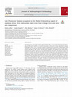 Research paper thumbnail of Late Pleistocene human occupation in the Maloti-Drakensberg region of southern Africa: New radiocarbon dates from Rose Cottage Cave and inter- site comparisons