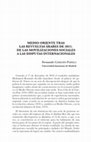 Research paper thumbnail of Capítulo: Medio Oriente tras las revueltas árabes de 2011. De las movilizaciones sociales a las disputas internacionales