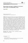 Research paper thumbnail of Representation and agency in diplomacy: How Kosovo came to agree to the Rambouillet accords (JIRD)