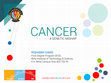 Research paper thumbnail of Cancer ....... Rishabh Garg