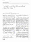 Research paper thumbnail of A Cost/Effective Screening Method for Assessing the Toxicity of Nutrient Rich Effluents to Algae