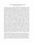 Research paper thumbnail of The Cyropaedia in Imperial Greek Literature [HARRASOWITZ; CONTACT ME FOR JUST-PUBLISHED VERSION]