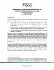 Research paper thumbnail of PROPUESTAS PARA INICIAR UN PROCESO DE REFORMA A CARABINEROS DE CHILE