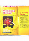 Research paper thumbnail of RE-THINKING THE LAW