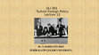 Research paper thumbnail of ULI 301 Turkish Foreign Policy - week 12 - TFP between 1960s and 1970s