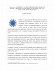 Research paper thumbnail of Reseña. Tomas Torres (2018) Comunidad y Estado en Álvaro García Linera.